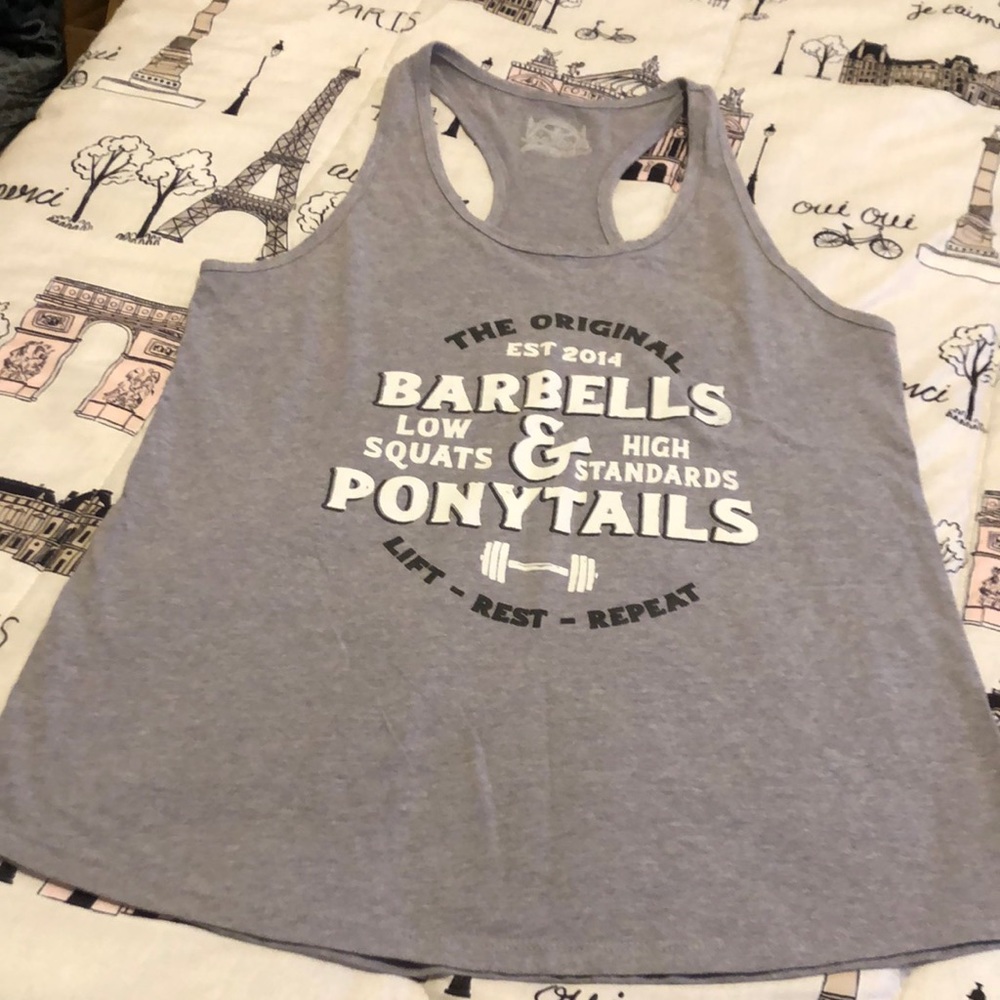 Barbells & Ponytails Racer Back
